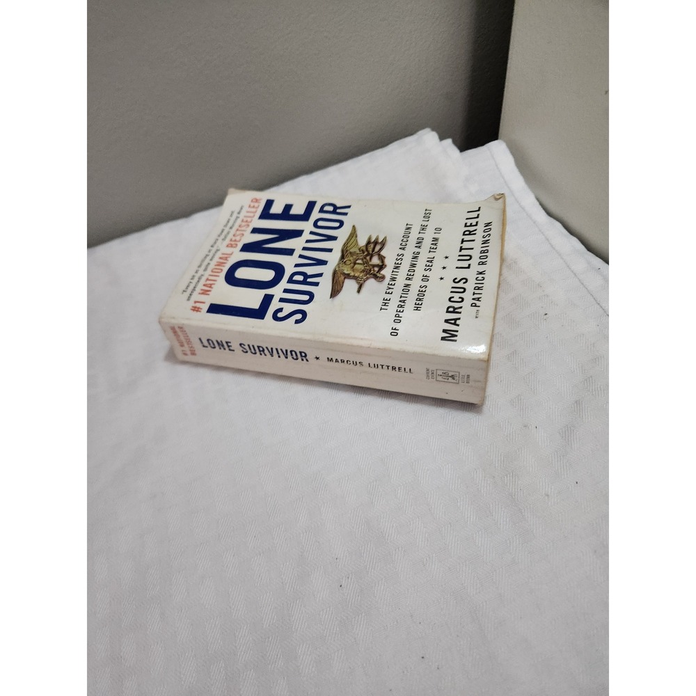 Lone Survivor Marcus Luttrell Patrick Robinson SEAL Team 10 Paperback Book